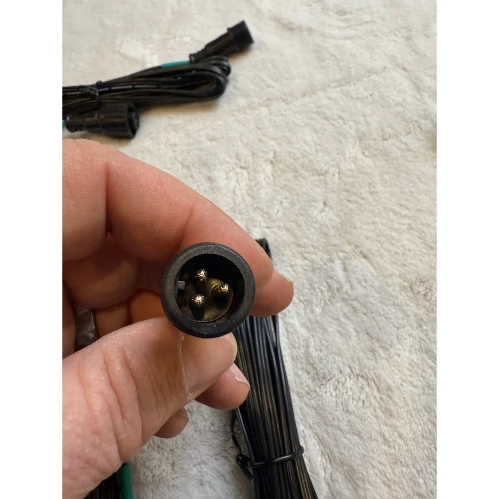 Outdoor Extension Cord Set‎ 3 Prong Weatherproof Connectors. 7 sets